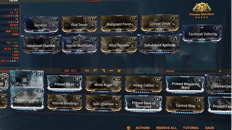 The Fulmin is incredibly powerful, but like all things in Warframe, incorrect modding can waste the potential. Very true. My current build is Fulmin acricron which has +123.2% crit chance and +100.3% crit damage, split chamber, vigilante armaments, serration, hellfire, cryo rounds, and vital sense.. 