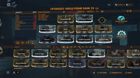 Create and share your own Nidus Prime build on Overframe!