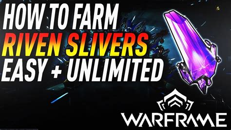 Warframe riven sliver farm. Jul 18, 2020 · On 2020-07-17 at 6:50 PM, Berzerkules said: In the last week I've farmed 200+ riven slivers. That's 20 weeks worth. What am I supposed to do with this many riven slivers. You are not supposed to get that many to begin with. DE just messed up the balance and doesn't do anything about it for months as usual. 
