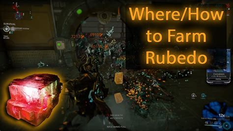 Warframe rubedo farm. And while of course this isn't the *only* way to get it, Rubedo in general feels far too rare for the amount you need to craft new frames. Earth missions have felt like the 'best' way to farm Rubedo in general, and the defense missions are probably the fastest - everything else generally takes 5-10x as long (given that on a good map you're done ... 
