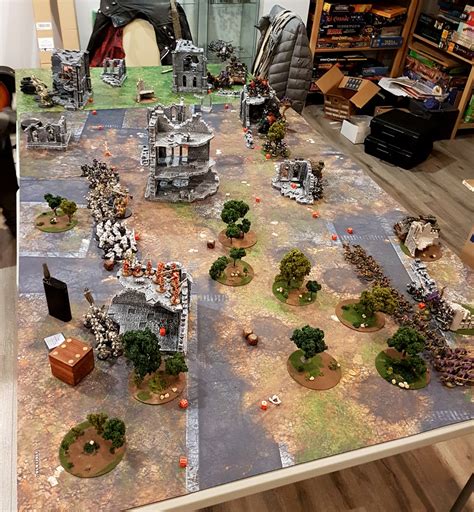 Warhammer 40k game. Warhammer (formerly Warhammer Fantasy Battle or just Warhammer Fantasy) is a tabletop miniature wargame with a medieval fantasy theme. The game was created by Bryan Ansell, Richard Halliwell, and Rick Priestley, and first published by the Games Workshop company in 1983.: 47 As in other miniature wargames, players use miniature … 