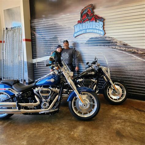 Warhorse harley. Call Anna or Matt at (352) 227-1606 and schedule your appointment to come into the dealership and experience a customized Bar and Shield experience unlike anywhere else. More. HERE IN STORE! Click for a Quote. Get A Quote. Get Financing. Value Your Trade. Condition New. Location War Horse Harley-Davidson®. 