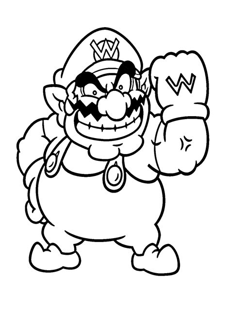 Wario Coloring