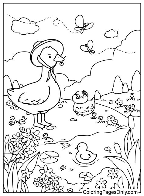 Warm Spring Coloring
