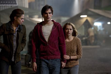 Warm bodies 2013. These aren't the mindless savage zombies of George Romero or The Walking Dead, and this isn't an origin story like 28 Days Later. Based on author Isaac Marion's clever young adult novel, WARM BODIES is part Romeo and Juliet love story, part Shaun of the Dead biting comedy. It's funny, contemplative, and sweetly romantic. 