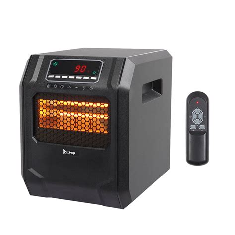 Lifesmart ls-6dmiqh-x 6 element 1500w portable electric infrared spaceOptimus infrared quartz heater with remote control and led display Intertek electric heater for sale in griffin, gaLifesmart heater infrared 1500w.. 
