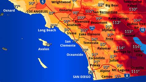 Warmer days ahead: Here are San Diego's forecast highs for Easter Sunday