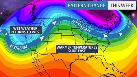 Warmer sunshine replaces recent wet weather pattern