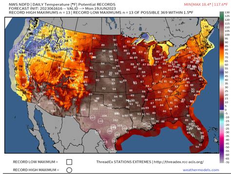 Warming weekend temps begin a move toward hotter 90-degrees readings later next week; soaking rains to remain a “no show” any time soon; record heat baking Texas with 120-degree heat indices fueling severe storms from the Plains into the Gulf States