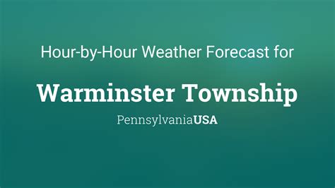 Warminster Township, PA Hourly Weather AccuWeather