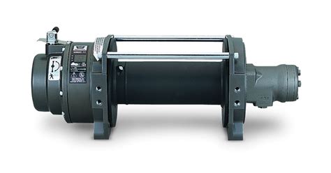 The Series 6 hydraulic winch features a 2-stage planetary gear train with a total reduction of 26:1. This winch uses a hardened steel gear train and a rugged automatic double cone brake. Designed to meet SAE J706 and CE standards. Motor Type Hydraulic 3.0 ci (50 cc) 33445 WARN Industrial Winch product photo Accessories WARN INDUSTRIES, INC ...