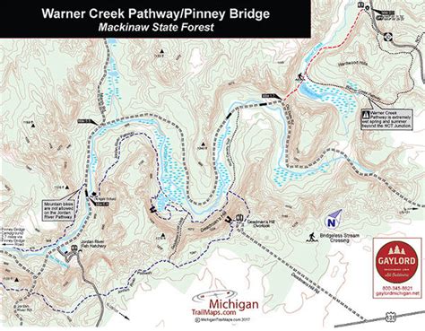 Warner Creek Pathway-Pinney Bridge - Michigan …