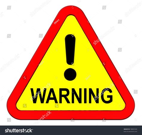 Warning.