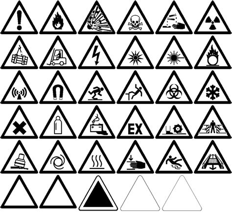 Warning Sign Font by PinkKirbz on DeviantArt
