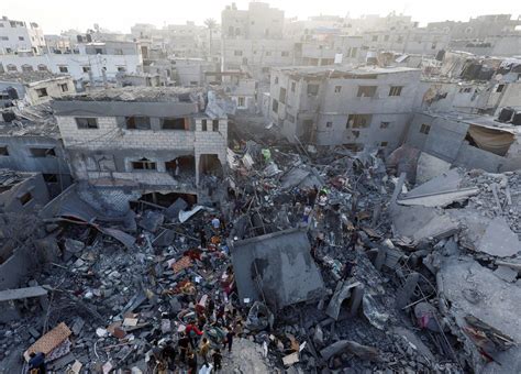 Warplanes strike Gaza refugee camps as Israel rejects US push for a pause in fighting