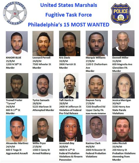 Warrant search philadelphia. Philadelphia Area Residents We Need Your Help. Submit Tips on Philadelphia Area Most Wanted Fugitives. 