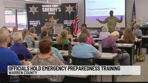 Warren County hosts emergency information program