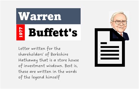 Warren buffet letters. Things To Know About Warren buffet letters. 