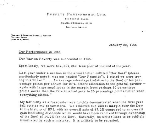 Warren buffett letters. But when Buffett received the offer letter from Berkshire, the price had changed to $11 3/8. Feeling chiseled, Buffett sought payback. Instead of selling, he began buying the stock, took control ... 