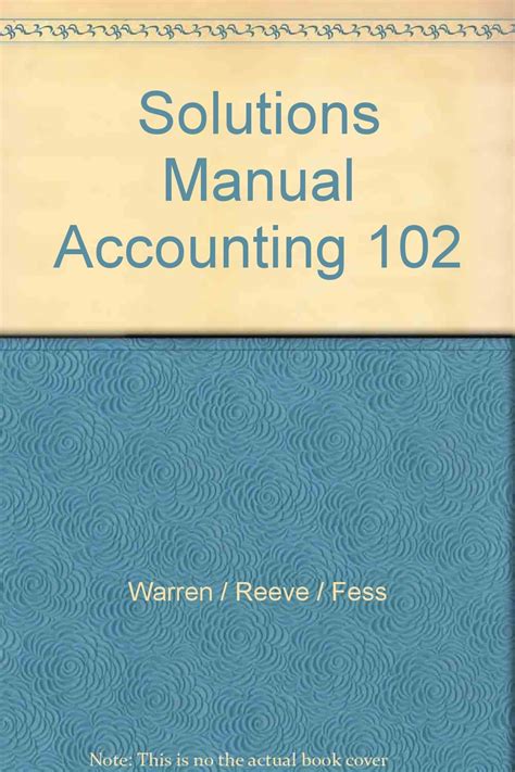 Warren reeve fess accounting solutions manual. - Guías de estudio rápidas de derecho de familia.