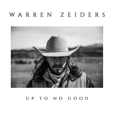 Country music’s fastest rising star Warren Zeiders will unveil a new single entitled “ Up To No Good ” this Friday, July 22nd via 717 Tapes/Warner Records. The track is another instantly irresistible anthem from Zeiders. Produced by Lindsay Rimes [Kane Brown], the track snaps like a touchdown pass from acoustic verses into an electric .... 