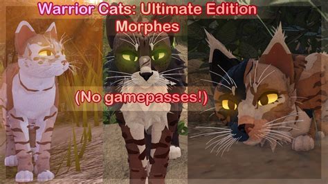 Warrior Cats: (NO GAMEPASSES) #2 Skins Ideas #6 (Roblox)