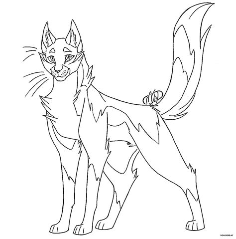 Warrior cats coloring pages. Warrior Cats Coloring Pages with A Butterfly Maybe you also like Coloring pages are funny for all ages kids to develop focus, motor skills, creativity and color recognition. 