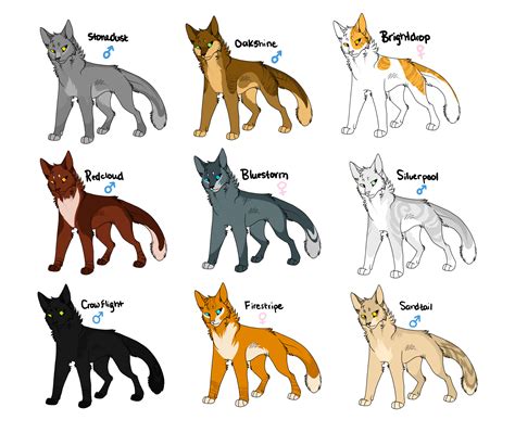 Flamecloud examines gender in the Warriors series. This article will contain spoilers about the transition of leadership throughout the Warriors series, so tread carefully! Hello, all. Today, we shall be looking closer at the roles of she-cats and toms in the warrior cats universe.. 