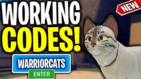 Here are all the active Warrior Cats Ultimate Edition codes: 1milfavorite - Redeem this code to get free rewards warriorcats20years - Redeem this code to get a Twenty Years Collar Are you playing Smasherman Simulator too? Make sure to enter all of these Smasherman Simulator codes before they expire. Warrior … See more. 