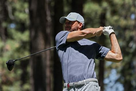 Warriors’ Curry leads Tahoe golf tournament after Day 1 highlighted by his long-distance putt