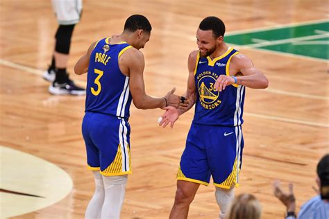 Warriors’ Steph Curry wishes Jordan Poole well, excitedly welcomes Chris Paul