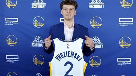 Warriors first-round pick Brandin Podziemski is eager to prove himself: ‘In a few seasons, I’m a triple-double guy in the NBA’