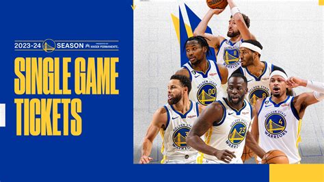 Warriors issue fraud alert for 2023-24 single game tickets