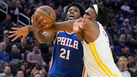 Warriors rally back from 11 down, beat Embiid, 76ers 120-112