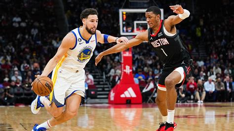 Warriors snap losing streak vs. Rockets behind Klay Thompson’s best game of season