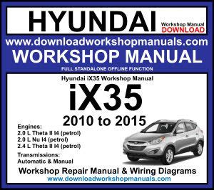 Wartungs  und reparaturanleitung hyundai ix35 2011. - Nissan caravan 4wd workshop manual 2015.