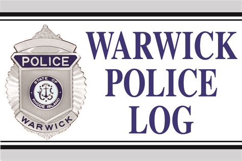 Police Log 02-22-24 ... Warwick Beacon February 22, 2024 e-EDITION Calendar. Thu 1. Fri 2. Sat 3. Sun 4. Mon 5. Tue 6. Advertising. View classifieds ; Submit a classified ad ; Advertise with us ; Advertise in PrimeTime ; …