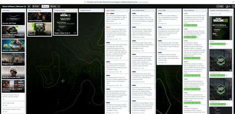 Warzone 2 trello board. Lean Canvas is a 1-page business plan template created by Ash Maurya that helps you deconstruct your idea into its key assumptions. Turn big dreams into bigger results. Use this Trello template to build your nonprofit team's ideal workflow, for projects big or small. More templates for Business. 