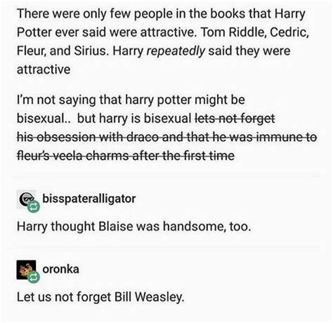 Was Harry Potter bi-curious? - Quora