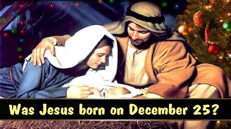 Was jesus born on december 25. Jesus was not born on December 25. That is the date of a pagan festival of the sun god Tammuz merged with Christianity under Constantine. However, the evidence is overwhelming that Jesus was born ... 