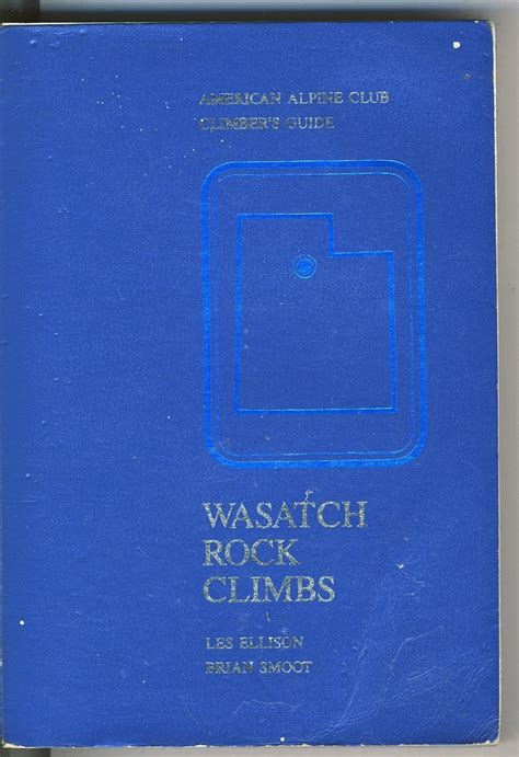 Wasatch rock climbs american alpine club climber s guide. - Handbook of research methods in tourism.