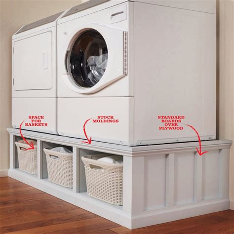 Washing Machine/Dryer Laundry Pedestal - Wayfair