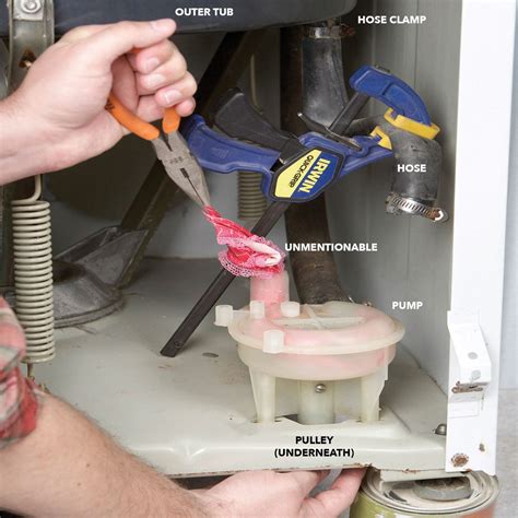 Washing machine no drain. A Whirlpool washer may not spin or drain because the pump may be clogged, the breaker may have been tripped and simply needs to be reset, the washing machine lid may be defective, ... 