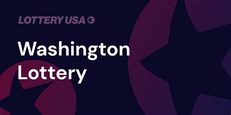 Washington (WA) Lottery - Results and Winning Numbers