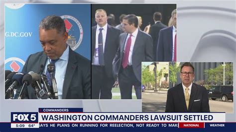 Washington Commanders lawsuit settled