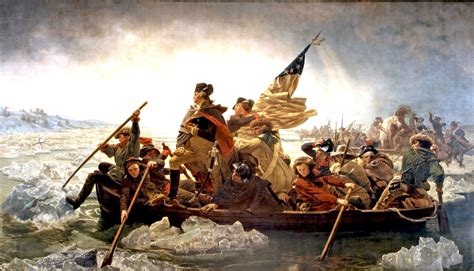 Washington Crossing the Delaware in 1776 Was a Last Resort