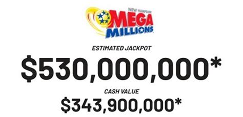 Washington Mega Millions Jackpot Annuity Payout Schedule