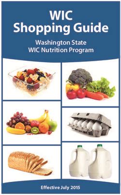 Washington State WIC Nutrition Program Chương Trình Dinh …