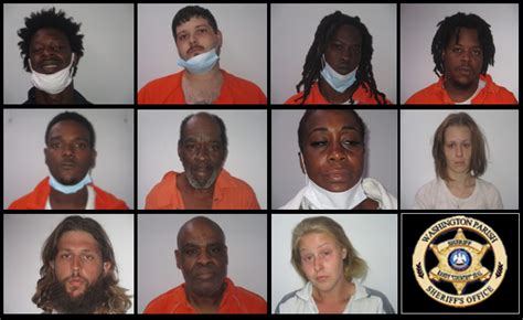Washington parish inmate roster. Apr 10, 2003 · The charges and bail amounts may change after court appearances and may not be current. Bond companies and persons wishing to post bail should contact the Detention Center staff at 985-839-3434 for correct bail amount, charges and case numbers. All persons are presumed innocent until proven guilty. Status: Arrested - Booking Date: Oct 12, 2023. 