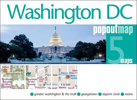 Download Washington Dc Popout Map By Popout Maps